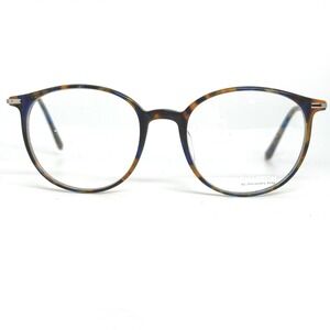 TC Charton Willow C.3 Eyeglasses Frames Blue Tortoise Round 50-19-140 21567